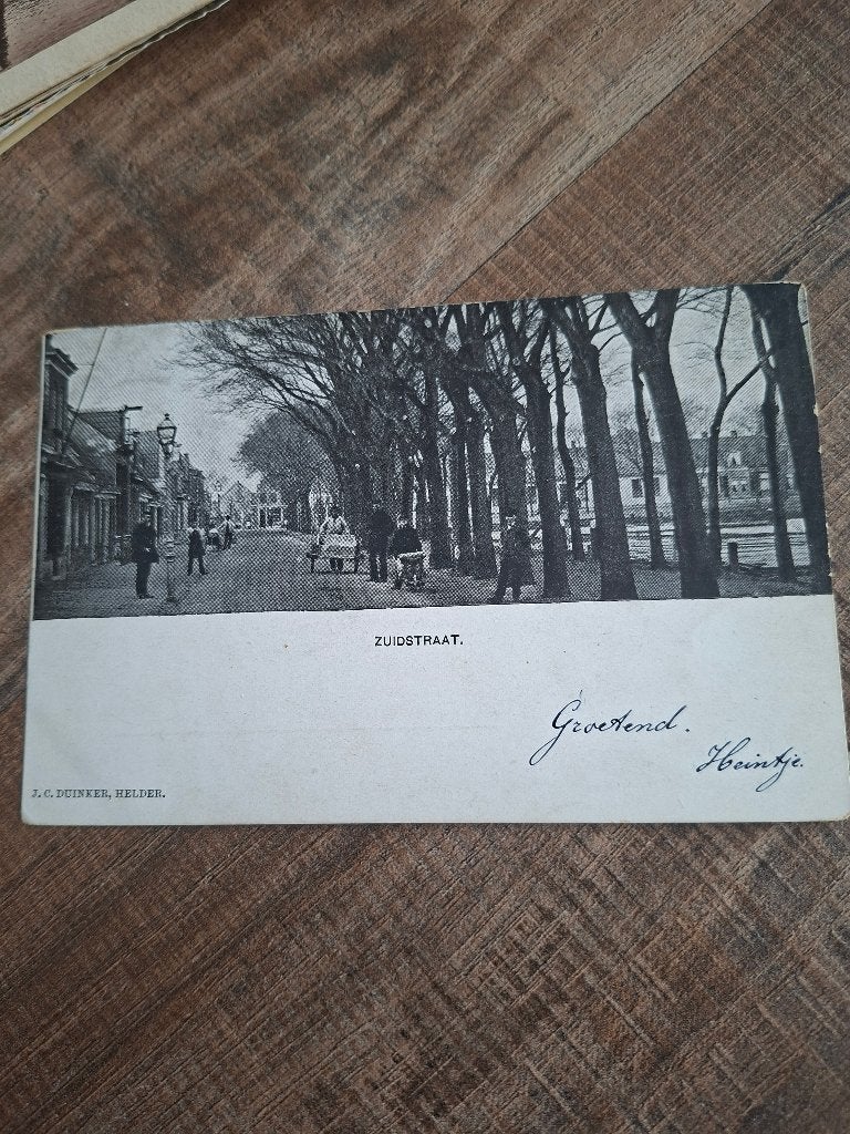 den helder, Ophalen of Verzenden, Voor 1920, Gelopen, Noord-Holland