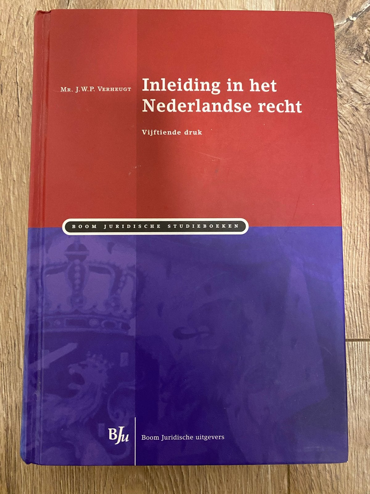 Inleiding in het Nederlandse recht - Mr. J.W.P. Verheugt, Boeken, Ophalen of Verzenden, Gamma, Zo goed als nieuw, HBO