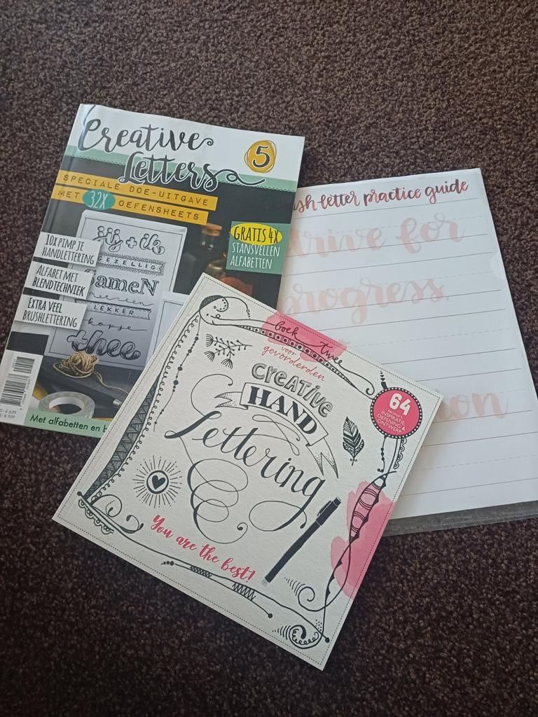 Creative Letters en Hand Lettering boeken, Ophalen of Verzenden