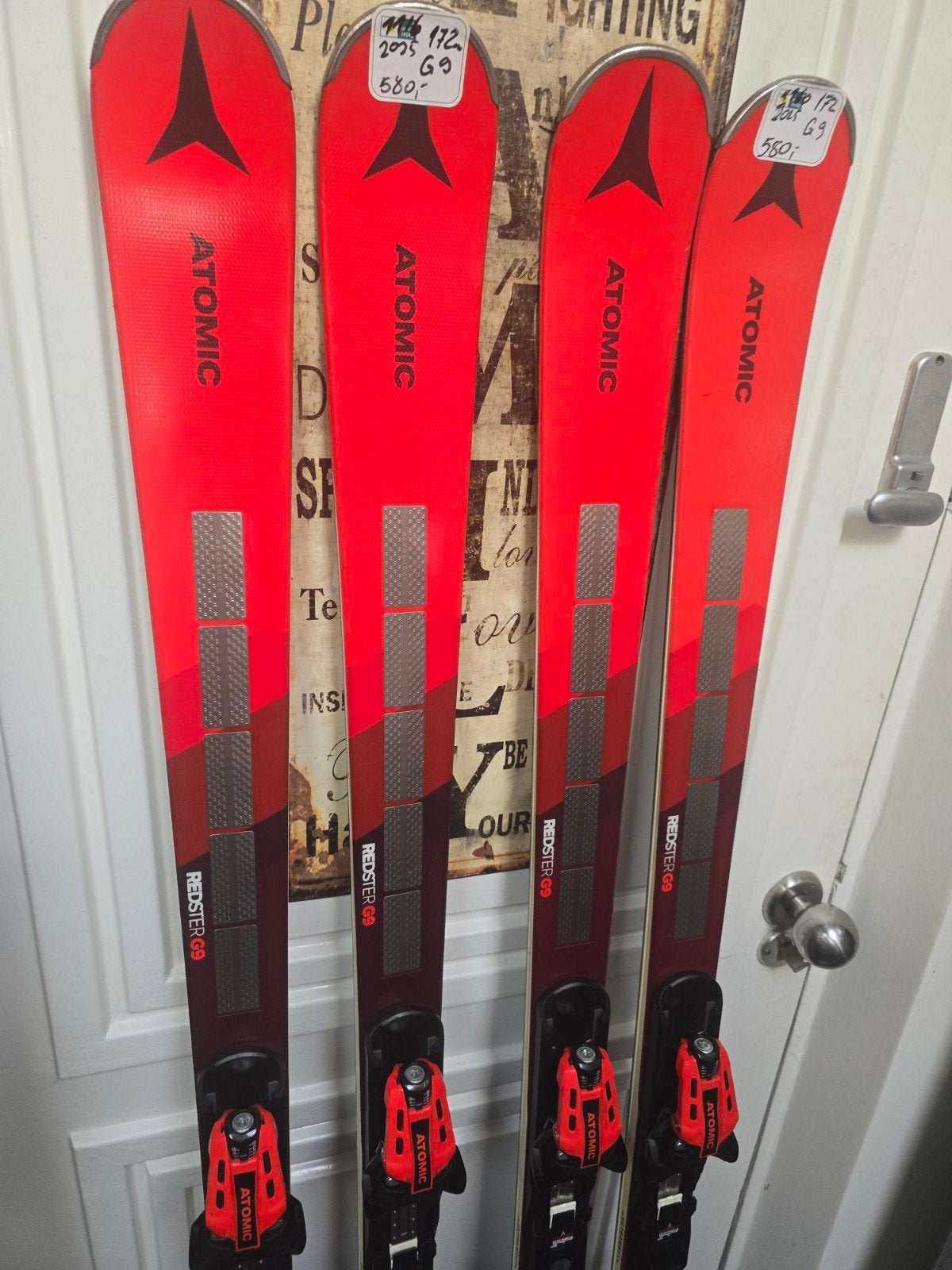 172cm 2025 ATOMIC REDSTER G9 REVOSHOCK RVSK 1160€ GEVORDERD, 160 tot 180 cm, Ophalen of Verzenden, Zo goed als nieuw, Carve