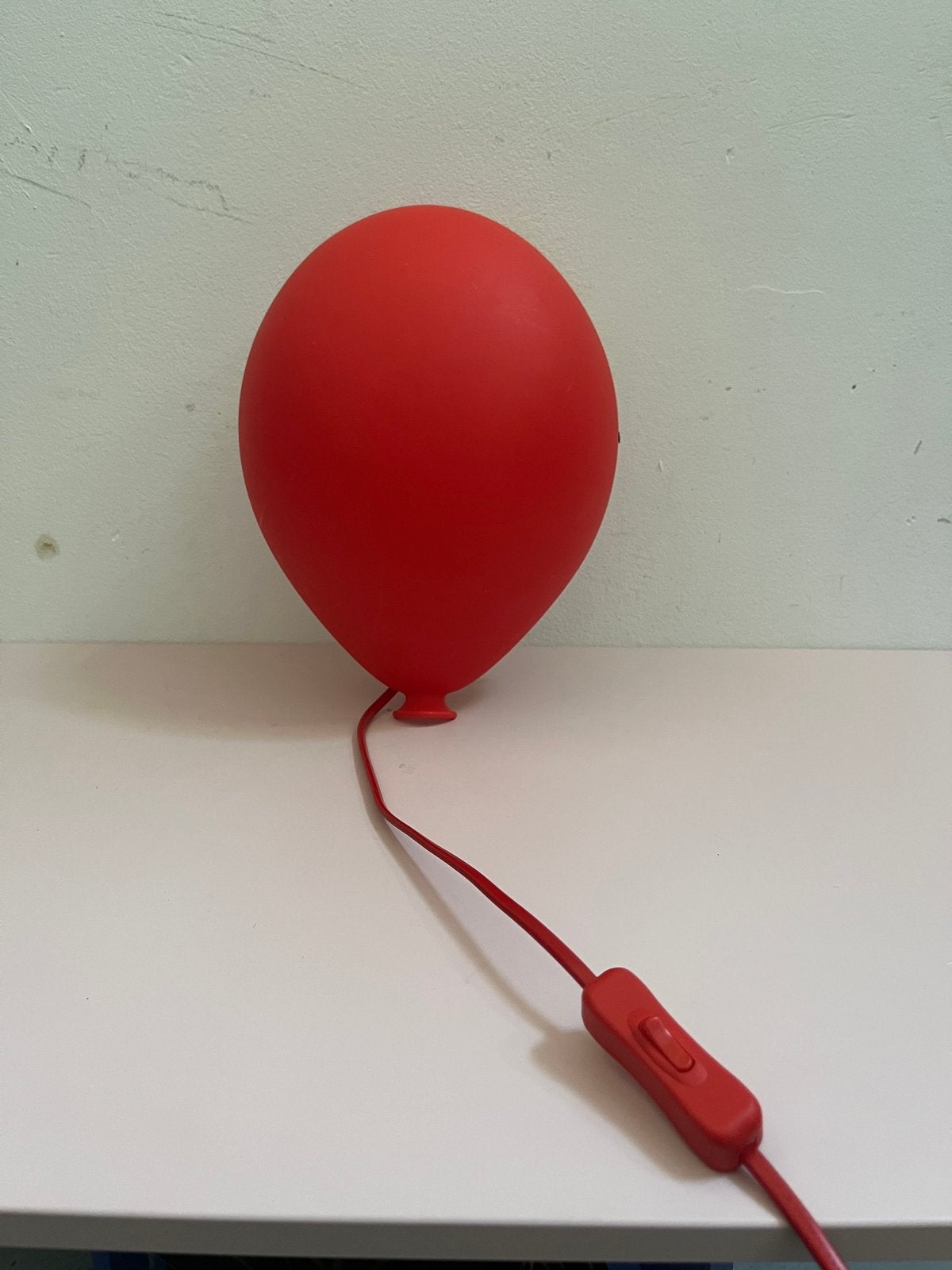 Vintage IKEA Drömminge Ballon Wandlamp Rood - Jaren 90, Ophalen of Verzenden, Zo goed als nieuw