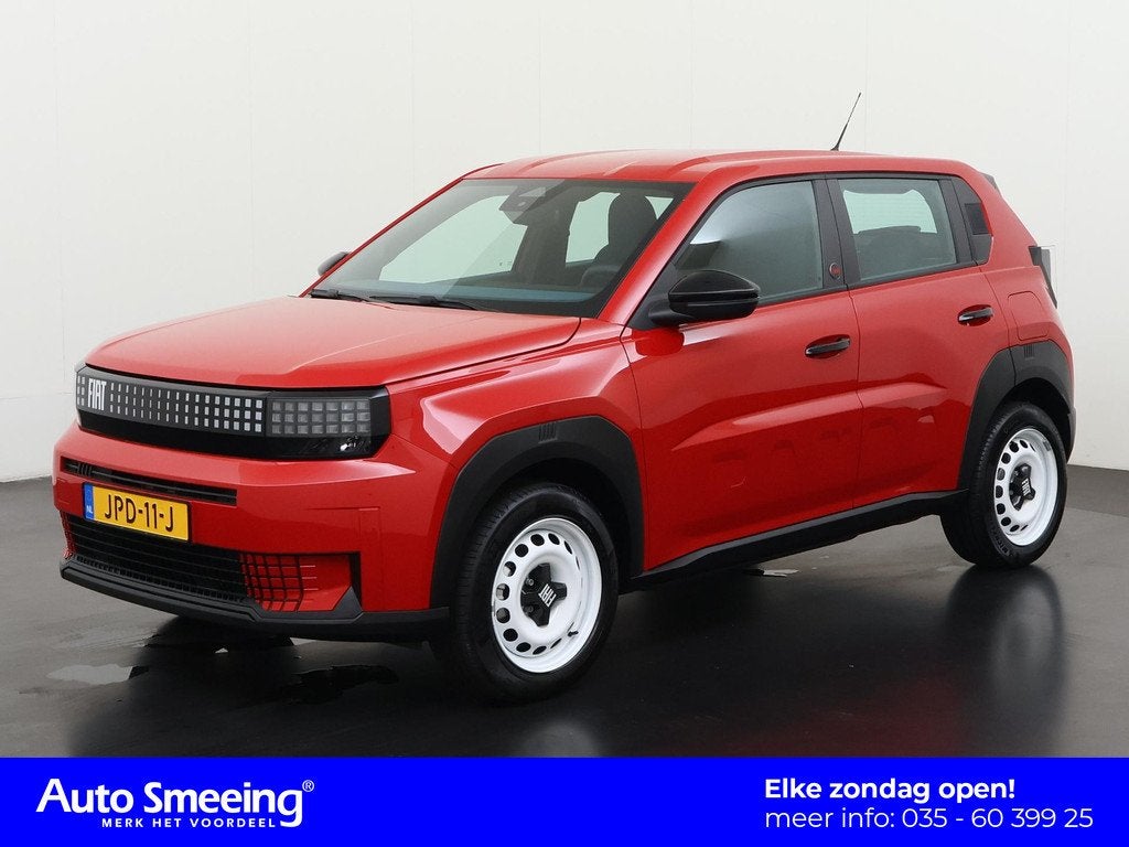 Fiat Grande Panda RED 11kW 44 kWh | Digital Cockpit | Apple/, Auto's, Fiat, 12 maanden, Stof, Gebruikt, Panda