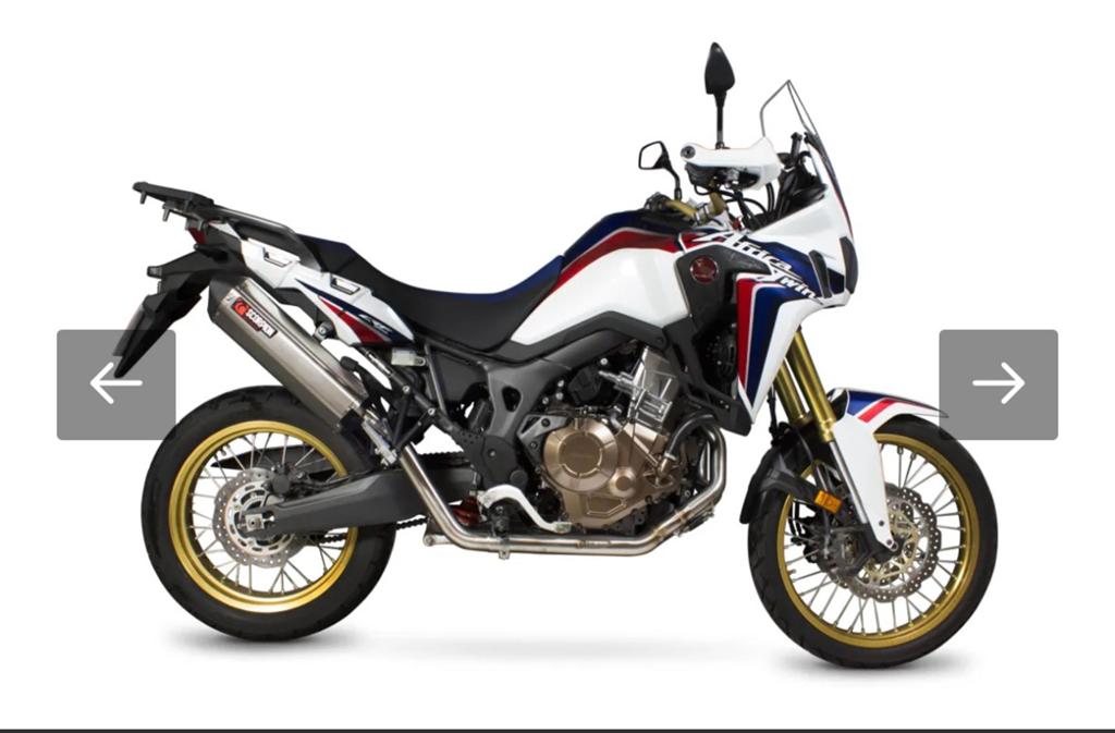 Scorpion full exhaust honda Africa twin 1000 2016/2029, Ophalen of Verzenden