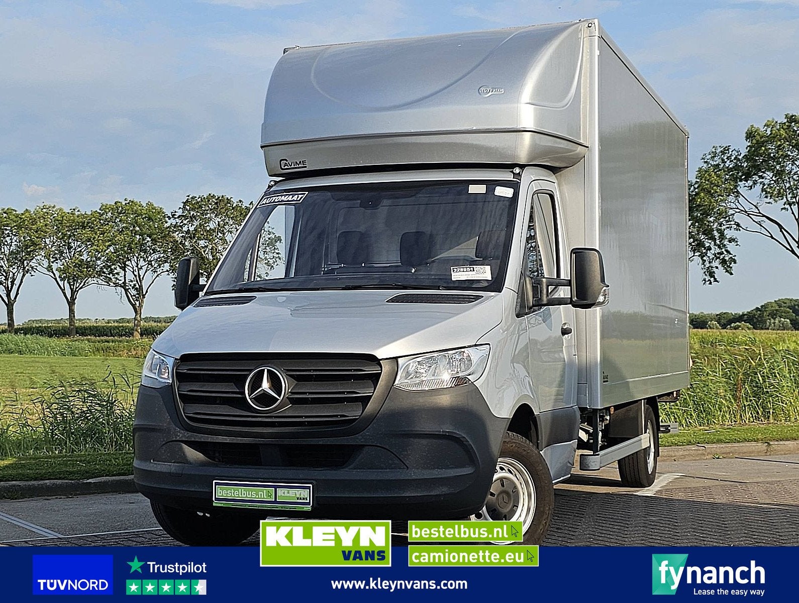 MERCEDES-BENZ SPRINTER 317 bakwagen laadklep!, Automaat, Gebruikt, Euro 6, Mercedes-Benz