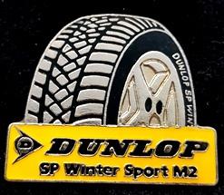 Dunlop banden pin- geel zwart 2, Verzamelen, Verzenden, Nieuw, Transport, Speldje of Pin