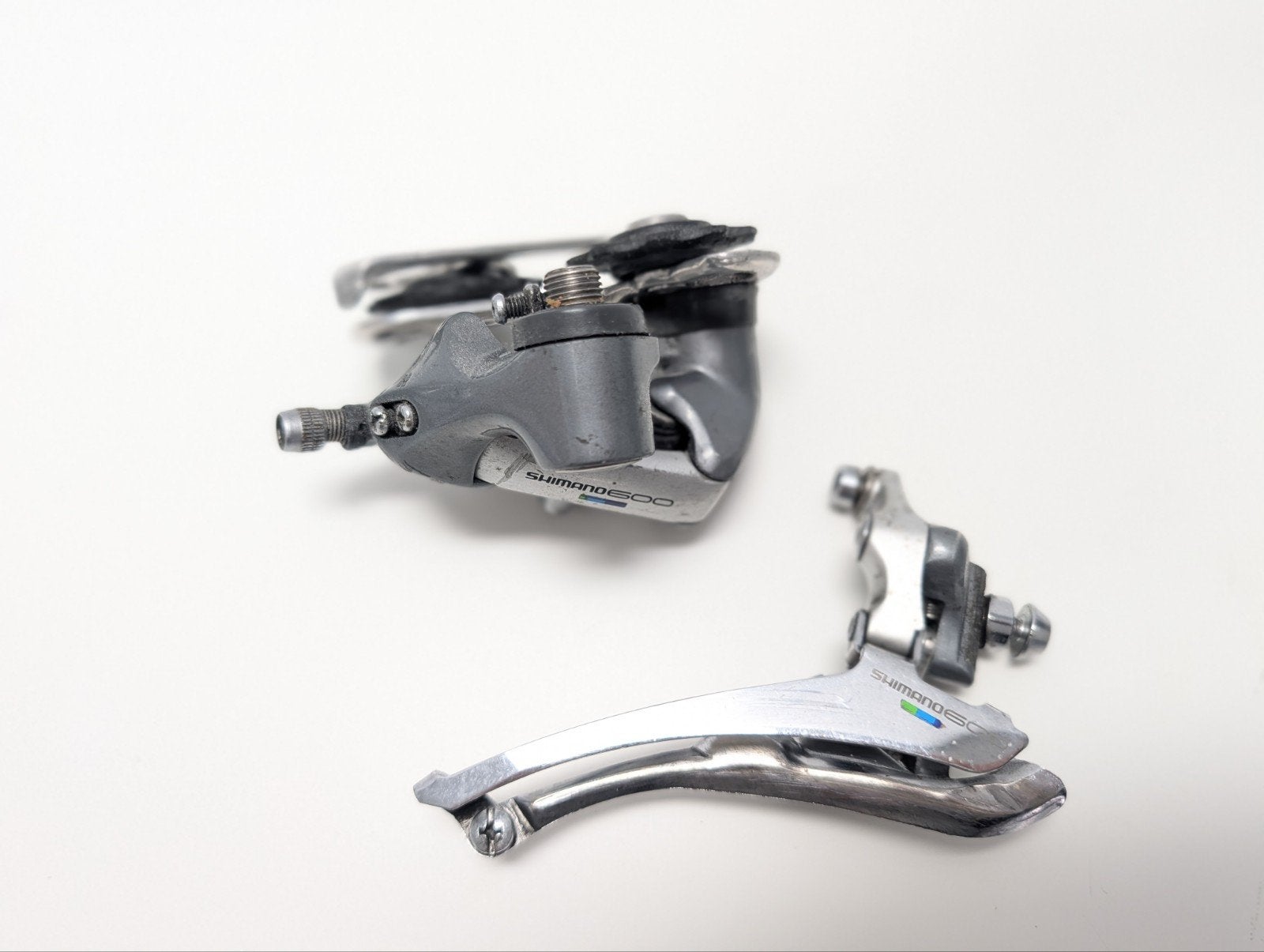 Shimano Tricolor voor + achterderailleur, Verzenden, Zo goed als nieuw, Shimano