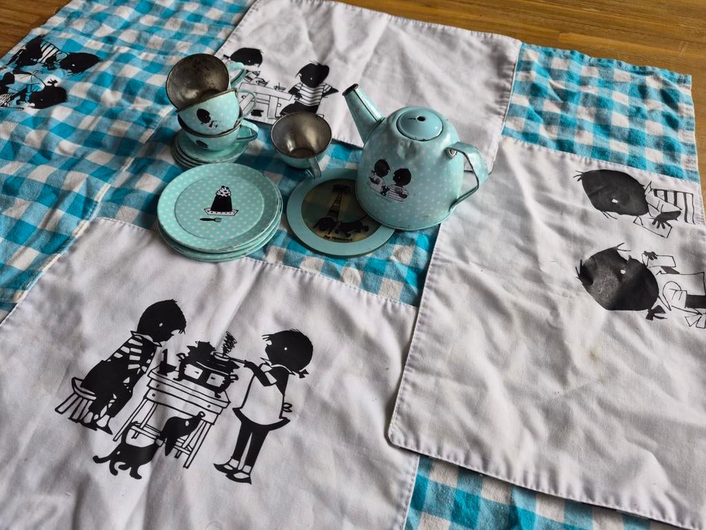 Spulletjes voor speelkeukentje, Ophalen, Gebruikt