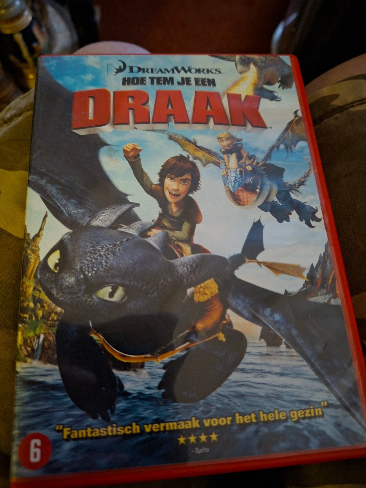 Hoe Tem Je Een Draak - DVD, Gebruikt, Animatie, Nederlands, Ophalen of Verzenden