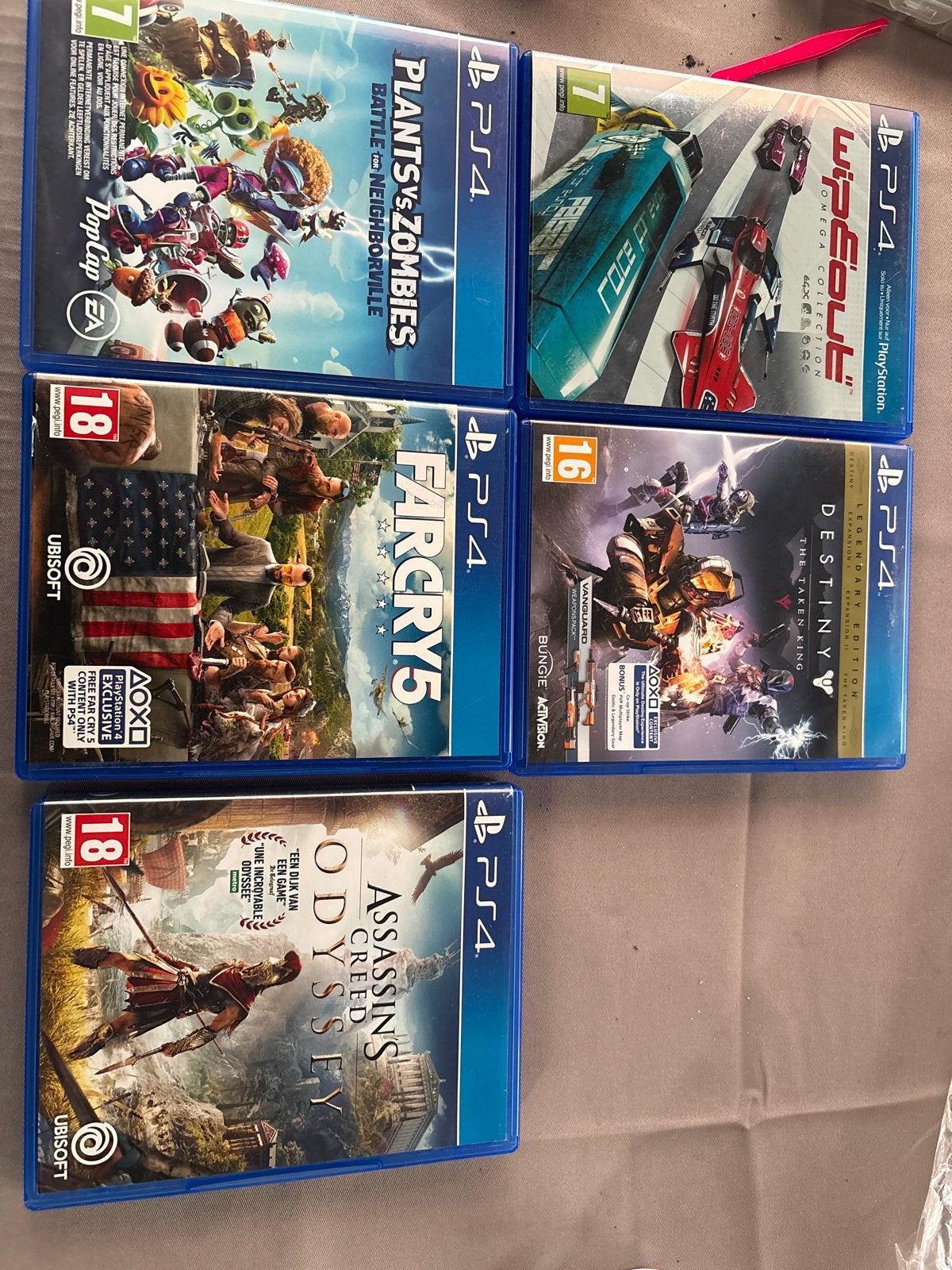 PS4 Games in goede staat: Plants vs Zombies, Far Cry 5, Assa, Spelcomputers en Games, Games | Sony PlayStation 4, Ophalen of Verzenden