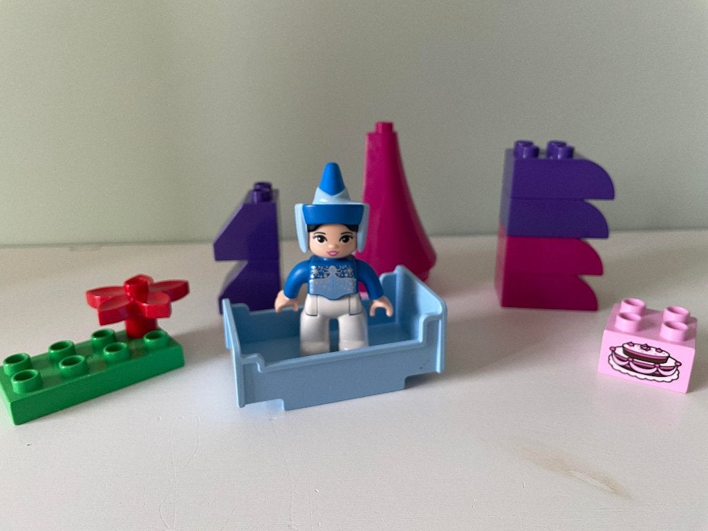 Duplo doornroosje 10542 (incompleet), Ophalen of Verzenden, Gebruikt, Duplo