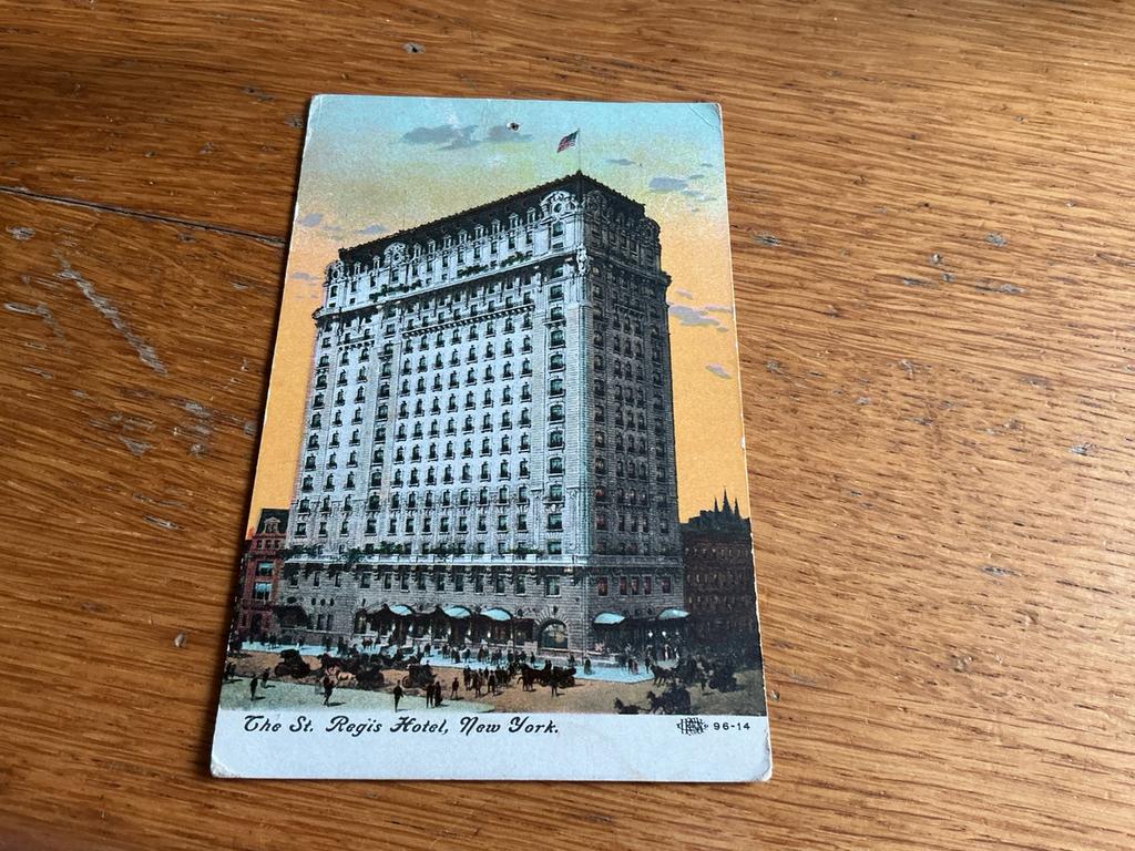 B65 USA NEW YORK HOTEL, Ophalen of Verzenden, Buiten Europa