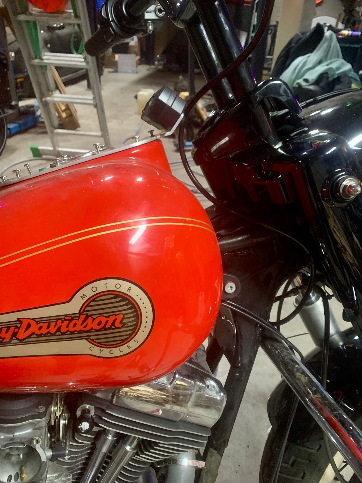 Harley davidson tank, Motoren, Ophalen of Verzenden