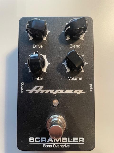 Ampeg scrambler bass overdrive, Ophalen of Verzenden, Zo goed als nieuw, Distortion, Overdrive of Fuzz