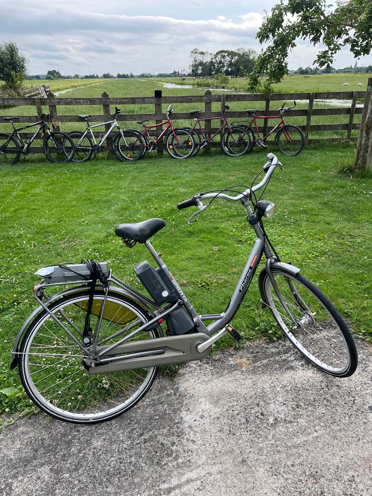 Elektrische Sparta fiets met lage instap - model 2012, Ophalen, Gebruikt, Sparta