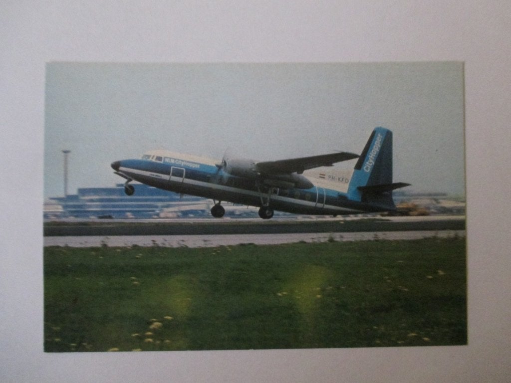 NLM-Citty Hopper ansichtkaart, Ophalen of Verzenden, Nieuw, Kaart, Foto of Prent