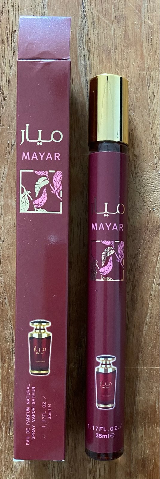 Mayar Eau de Parfum Natural Spray Vaporisateur 35ml, Ophalen of Verzenden, Nieuw
