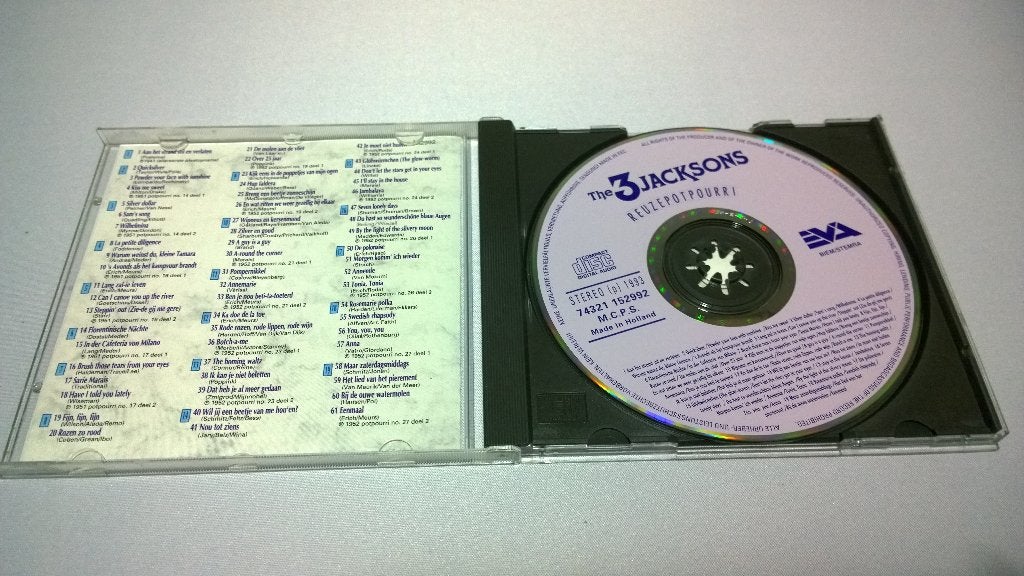 the 3 jacksons - reuzepotpourri deel 1, Cd's en Dvd's, Cd's | Pop, Ophalen, 1990 - 1999, Gebruikt
