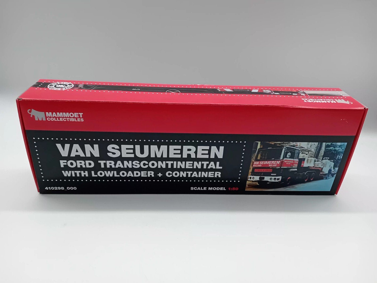 TEKNO FORD + DIEPLADER + CONTAINER - MAMMOET - VAN SEUMEREN