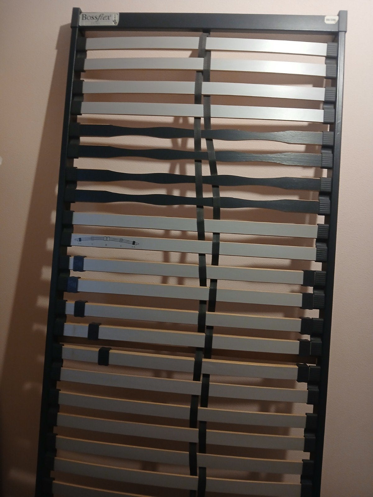 BOSSFLEX LATTENBODEM 80X200 prijs per 2, Ophalen, Gebruikt, Eenpersoons, 80 cm