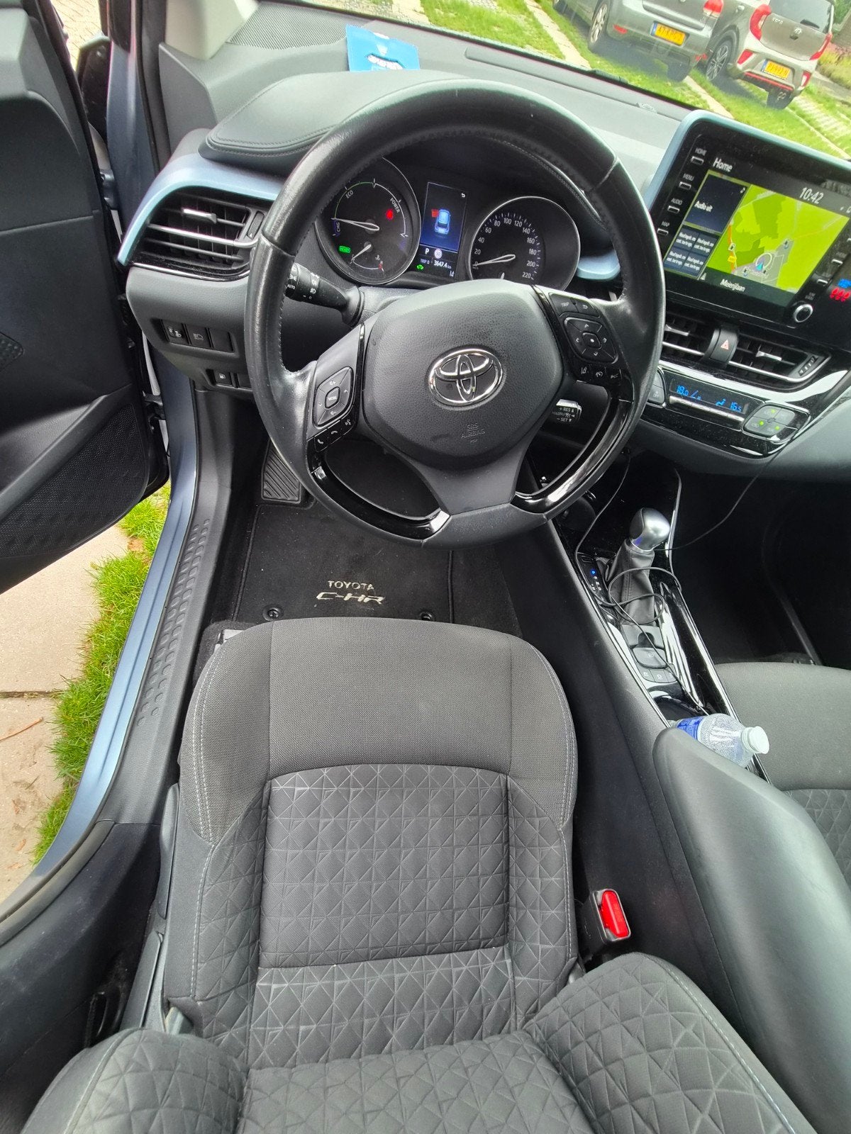 Toyota C-HR 2.0 Hybrid 184pk CVT 2021 Grijs, Auto's, 725 kg, 4 cilinders, Origineel Nederlands, 1987 cc