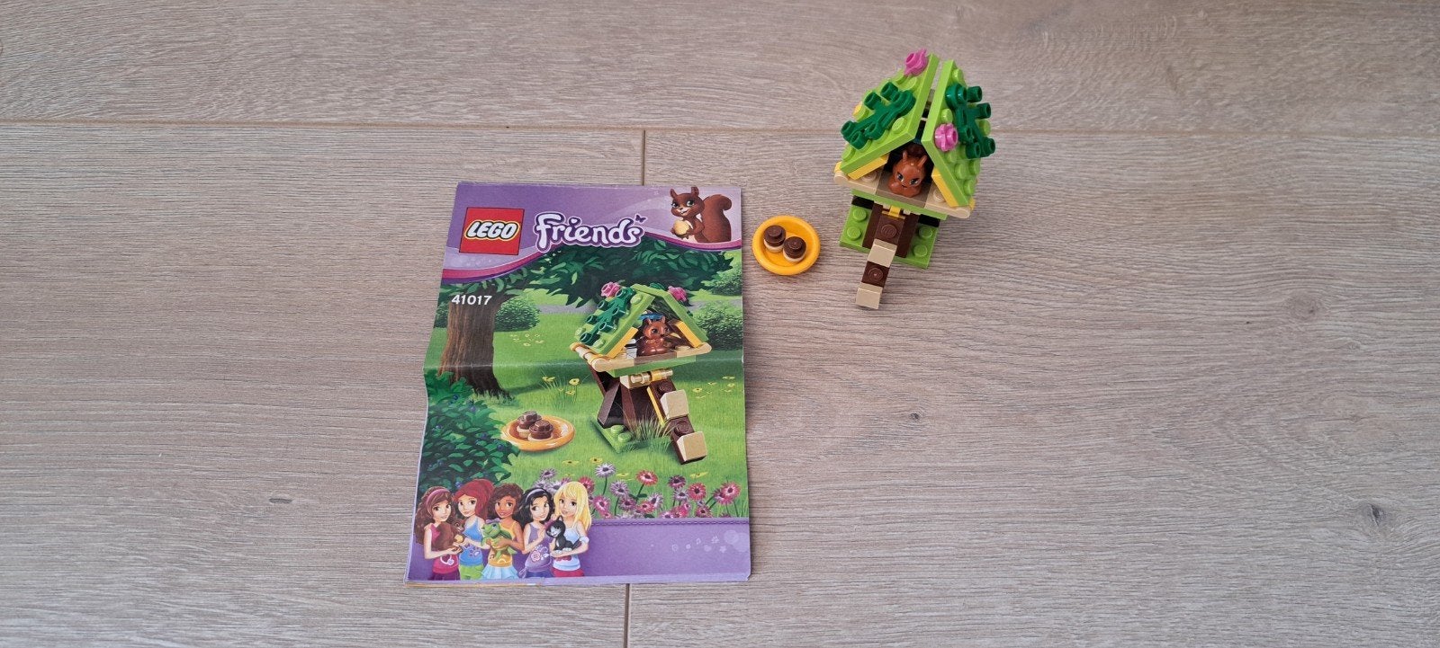 Lego Friends 41017 Eekhoornhuisje met eekhoorn, Gebruikt, Lego, Ophalen of Verzenden, Complete set