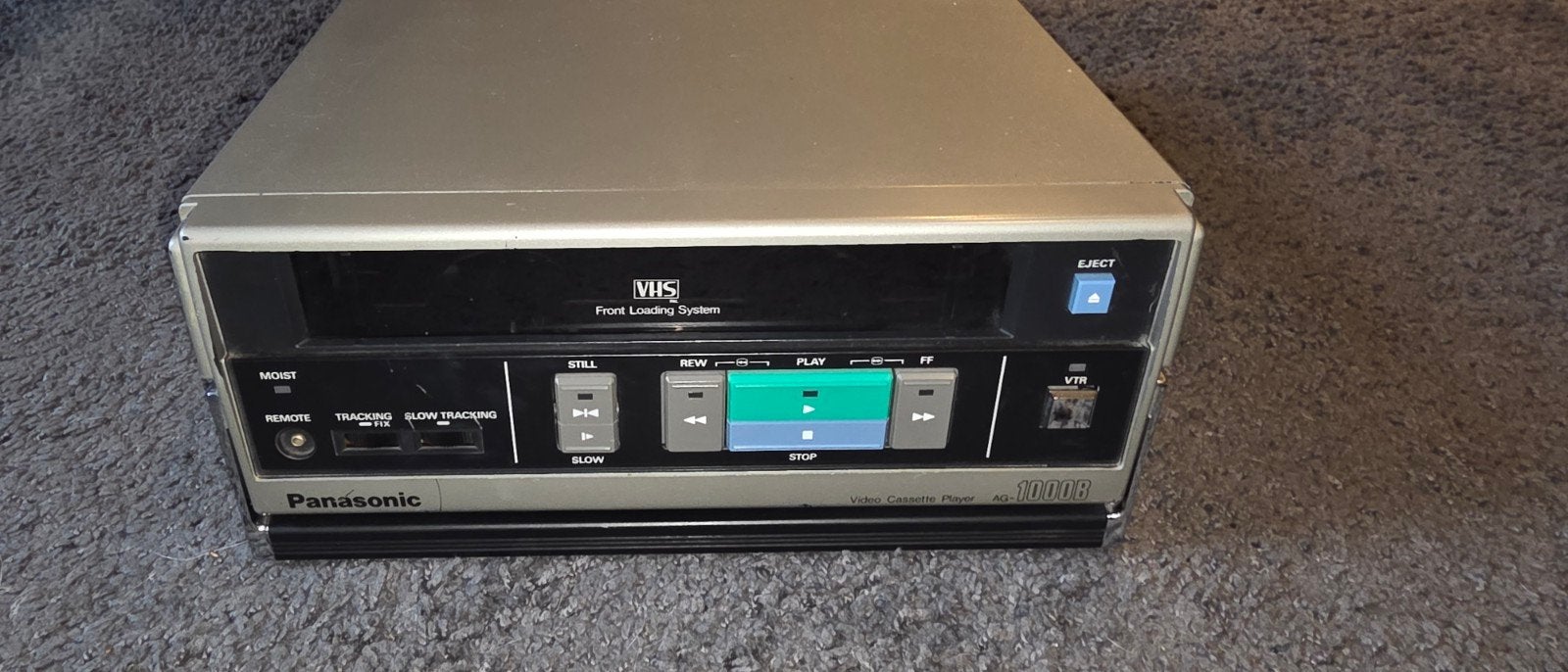 Panasonic AG-1000B-E VHS Video Cassette Player, Ophalen of Verzenden, Gebruikt, VHS-speler of -recorder
