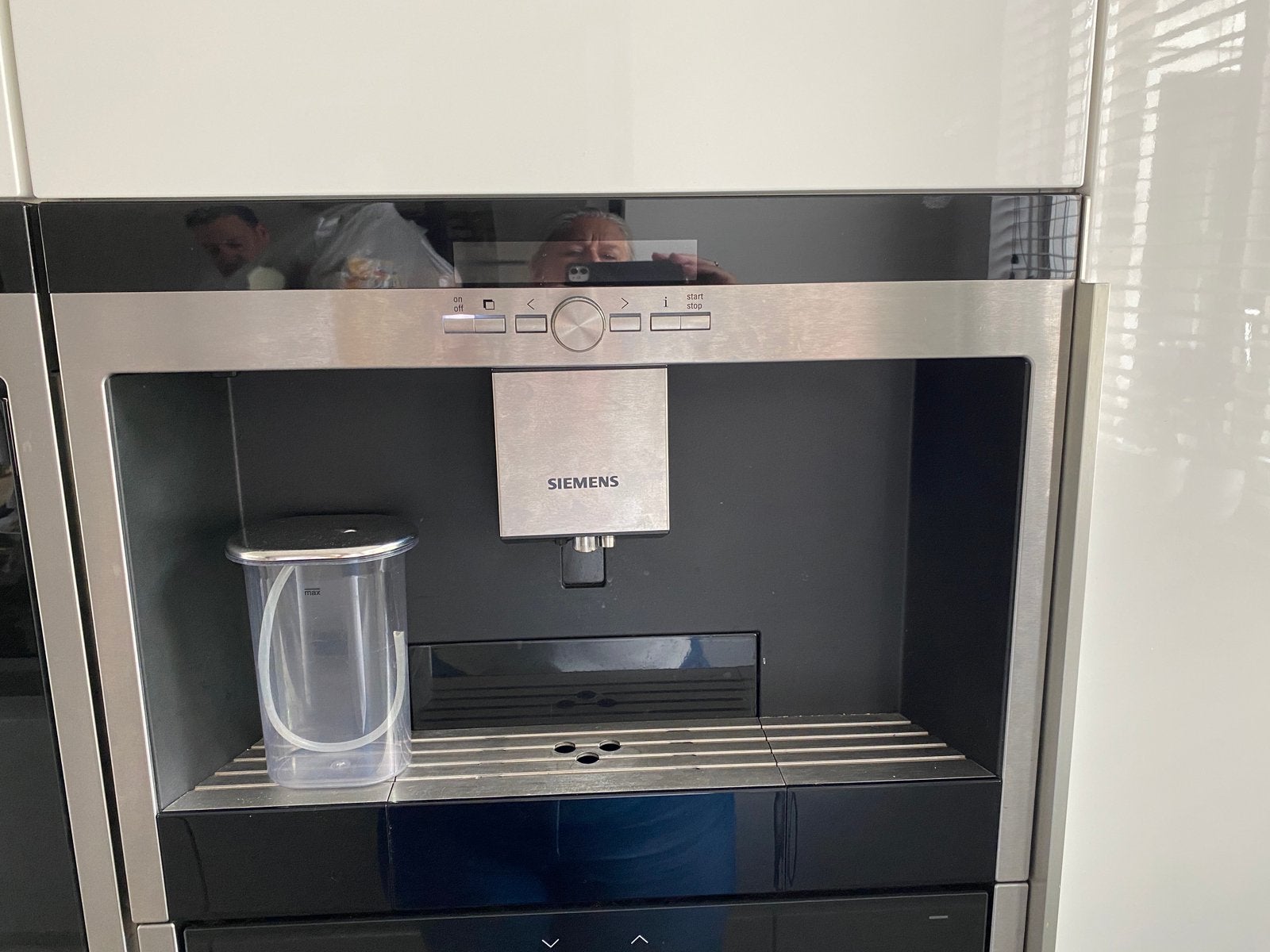 Siemens inbouw koffiezetapparaat, Ophalen, Niet werkend, Koffiemachine