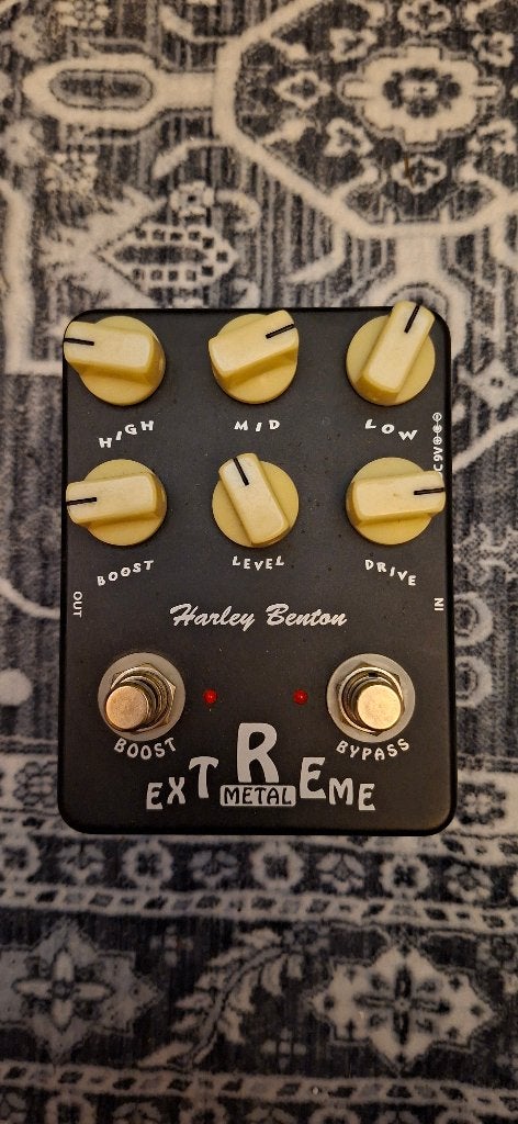 Harley Benton Extreme Metal, Ophalen of Verzenden, Gebruikt, Distortion, Overdrive of Fuzz