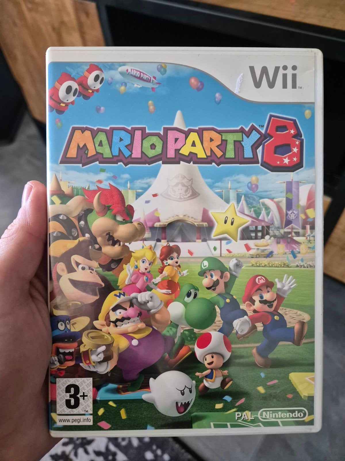 Mario Party 8 - Nintendo Wii (geen cd), Overige genres, Eén computer, Ophalen of Verzenden, Zo goed als nieuw