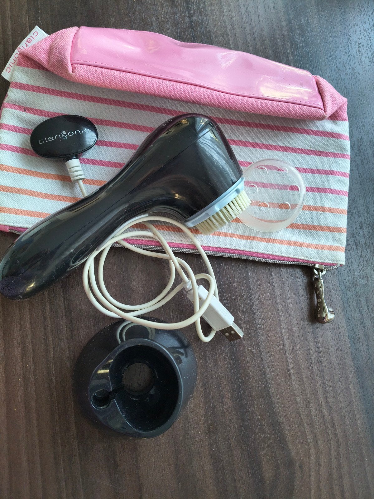 clarisonic gezicht reiniger, Ophalen of Verzenden, Gebruikt, Gehele gezicht, Reiniging