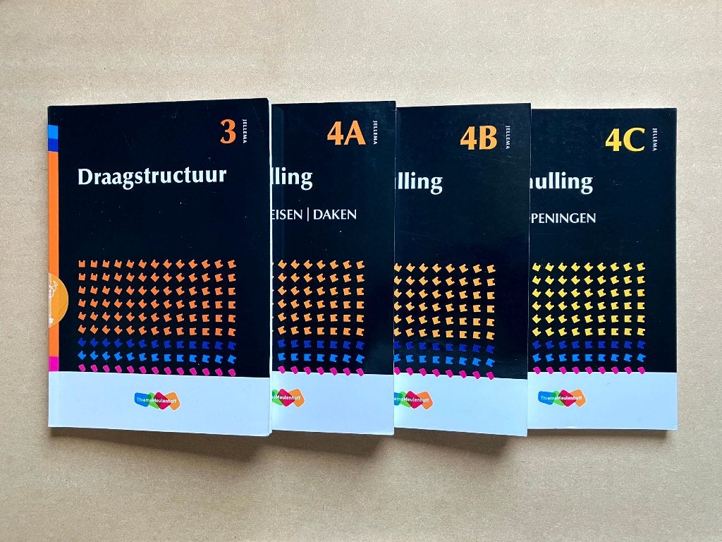 Jellema 3, 4A, 4B en 4C (combinatiedeal), Verzenden, Beta, Zo goed als nieuw, HBO