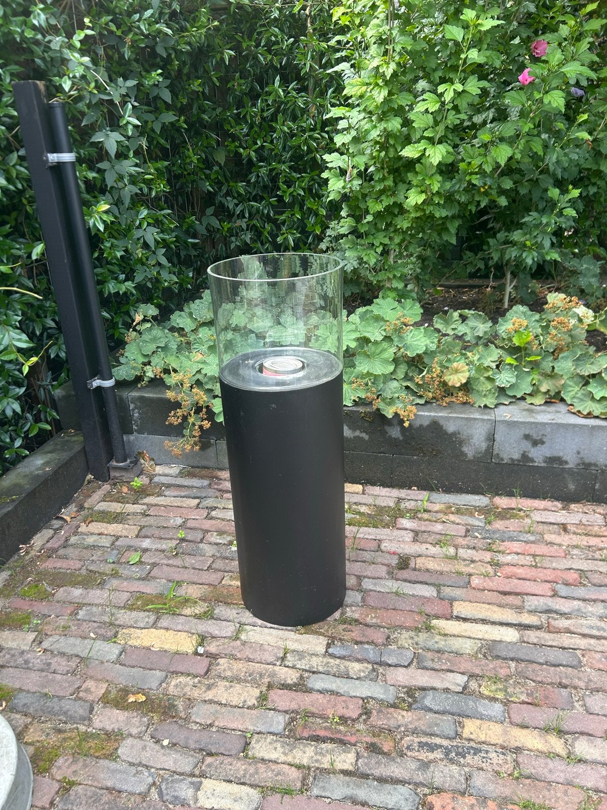 Sfeervolle gelbrander voor binnen en buiten, Tuin en Terras, Ophalen, Zo goed als nieuw