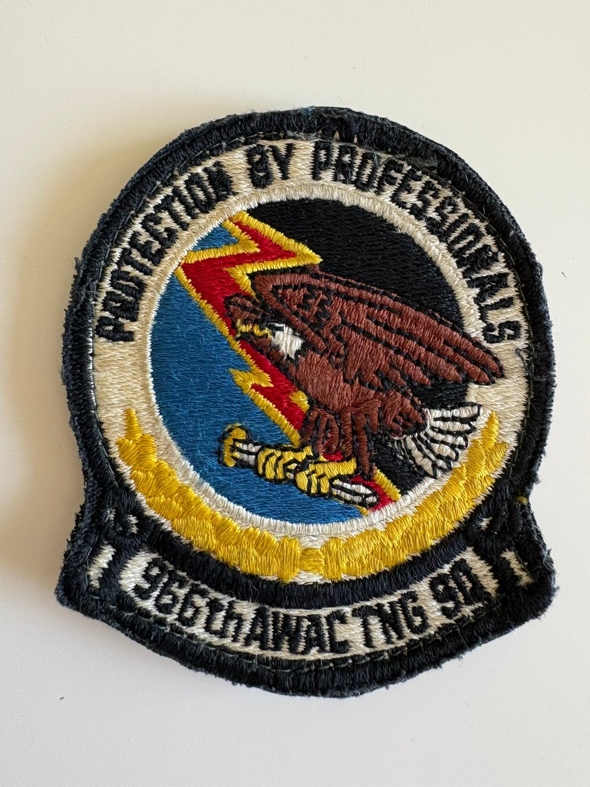 966th Awac Training Squadron patch, Ophalen of Verzenden, Luchtmacht, Nederland, Embleem of Badge