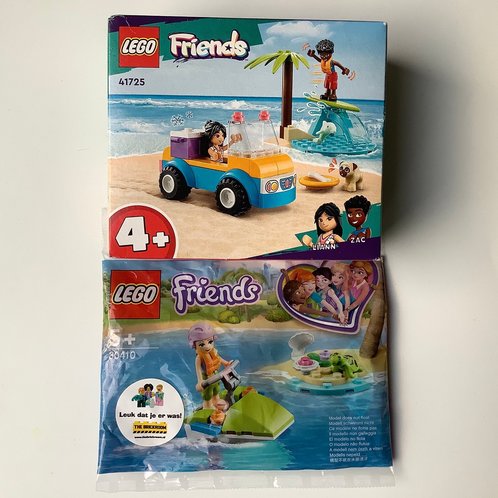 Nieuw LEGO Friends 41725 Strandbuggy plezier + 30410, Ophalen, Lego, Nieuw, Friends