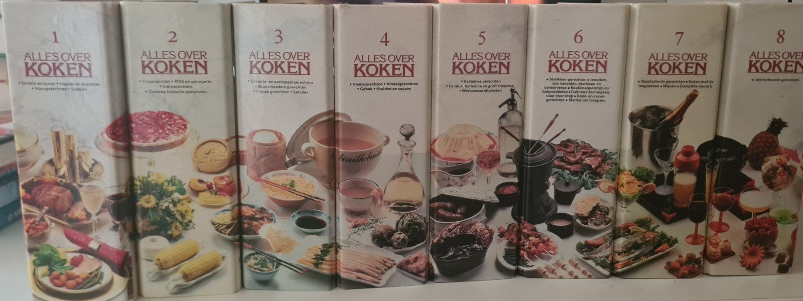 Alles over Koken - Complete 8-delige kookboekenreeks, Boeken, Kookboeken, Vegetarisch, Tapas, Hapjes en Dim Sum, Peter Kouters (Hoofd Uitgeverij)