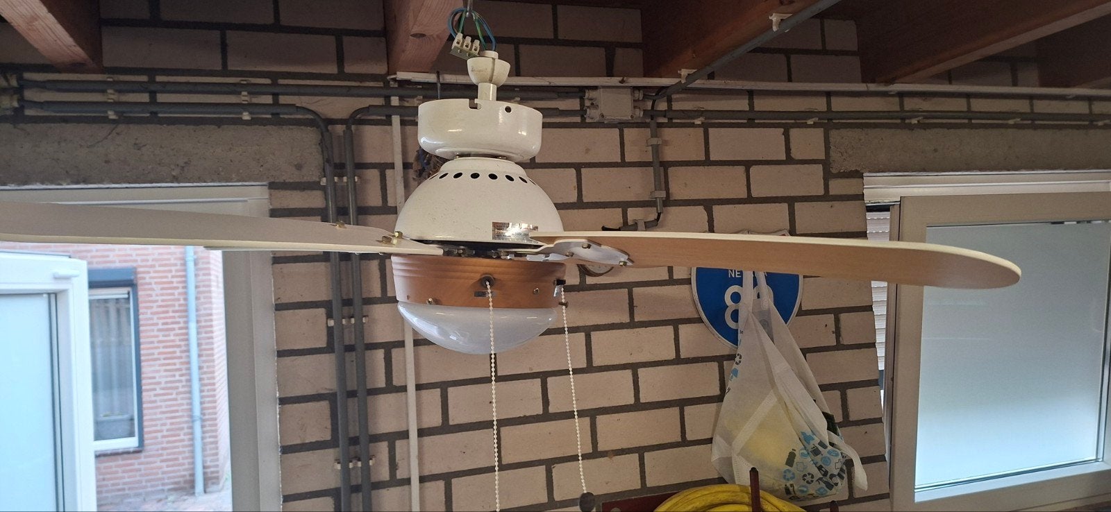 plafond ventilator, Ophalen, Gebruikt, Plafondventilator