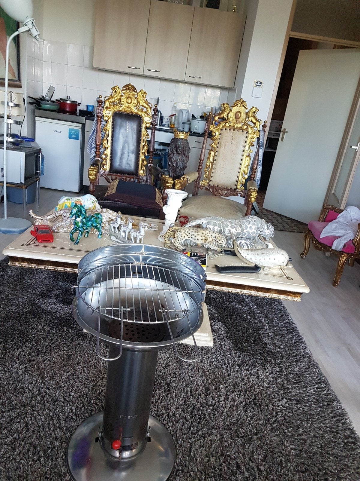 barbeque roestvrijstaal, Ophalen of Verzenden