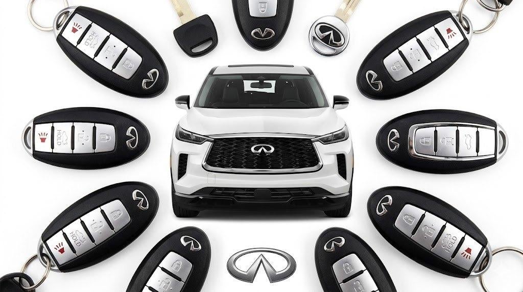 Infiniti  extra autosleutel nodig met inleren op je auto bel, Ophalen