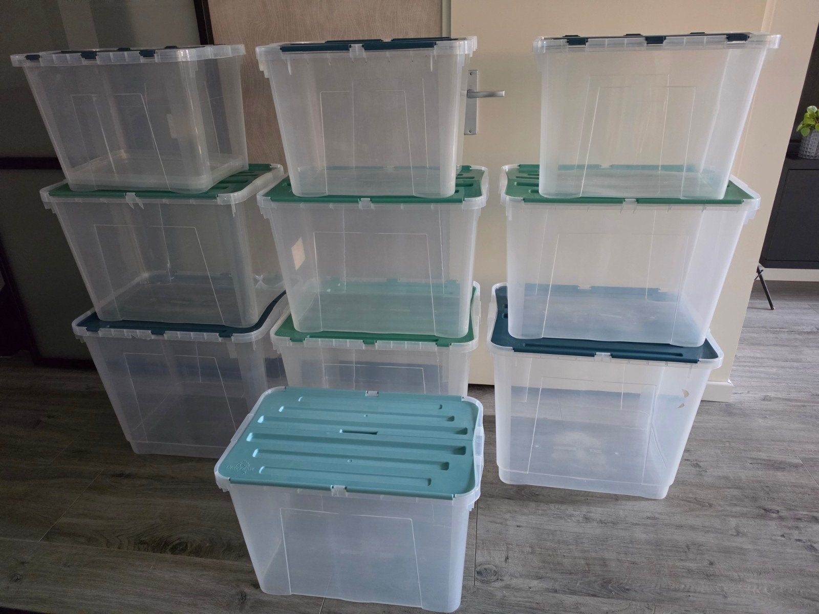 Opbergboxen - Diverse maten (42L, 60L, 100L), Ophalen, 50 – 75, Kunststof, 50 tot 100 cm