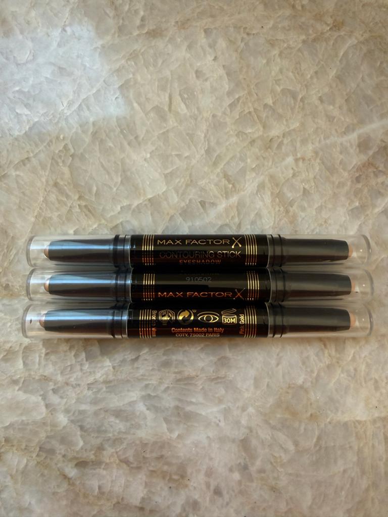Max Factor Contouring Stick Oogschaduw - 3 stuks, Ogen, Nieuw, Ophalen of Verzenden, Make-up