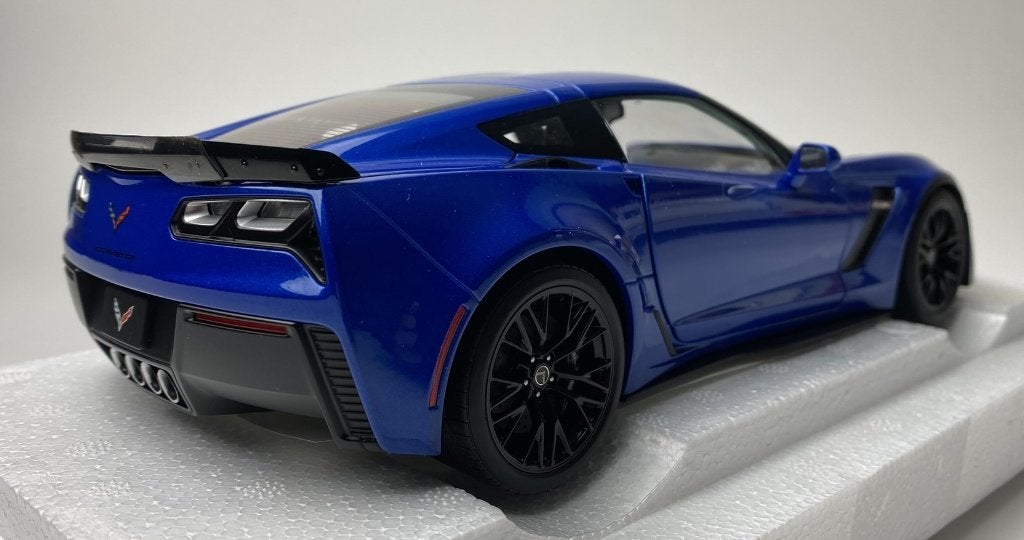 Autoart 1:18 Chevrolet Corvette C7 Z06 ( Blue Tintcoat) 2014, Hobby en Vrije tijd, Autoart, -, Nieuw, Ophalen of Verzenden