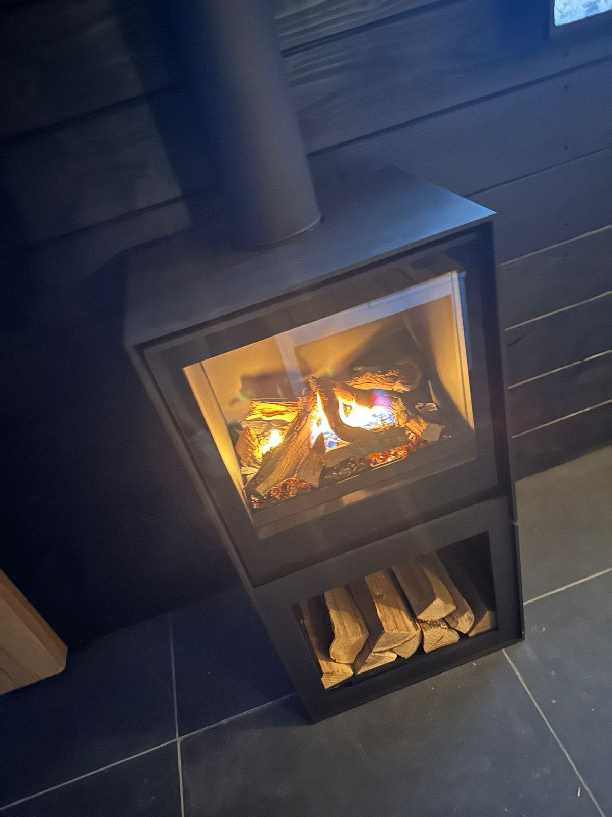Bellfires box gas 55, Ophalen, Zo goed als nieuw, Gas, Gaskachel