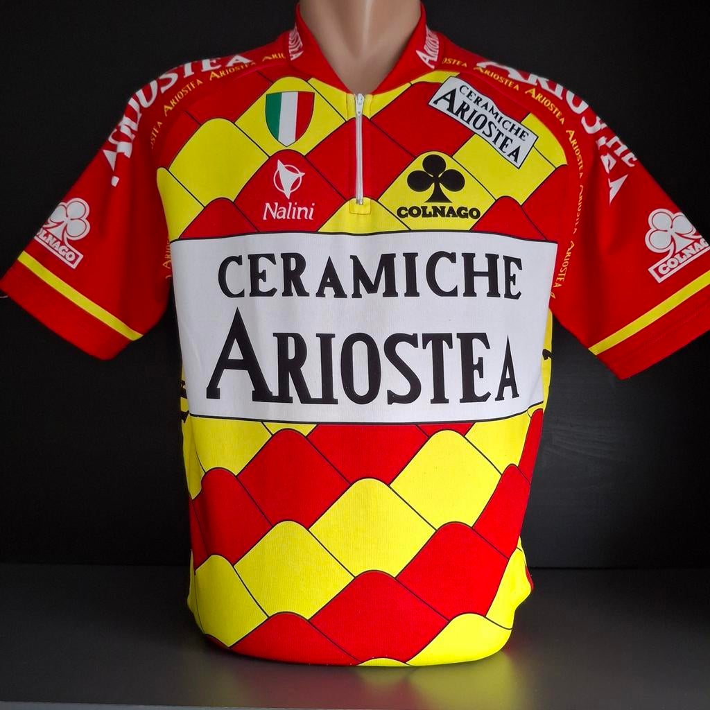 Koerstrui Bjarne Riis wielershirt, Ophalen of Verzenden, Zo goed als nieuw, Bovenkleding