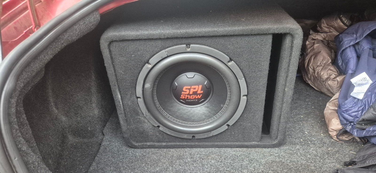 12" Hertz SPL Show Subwoofer met SXE 2800.1D Monoblock, Ophalen