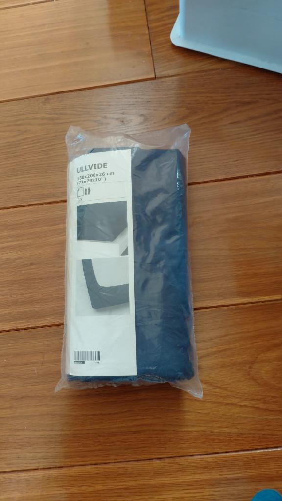 Hoeslaken Ikea - nieuw, Ophalen, Blauw, Hoeslaken of Sloop, Nieuw