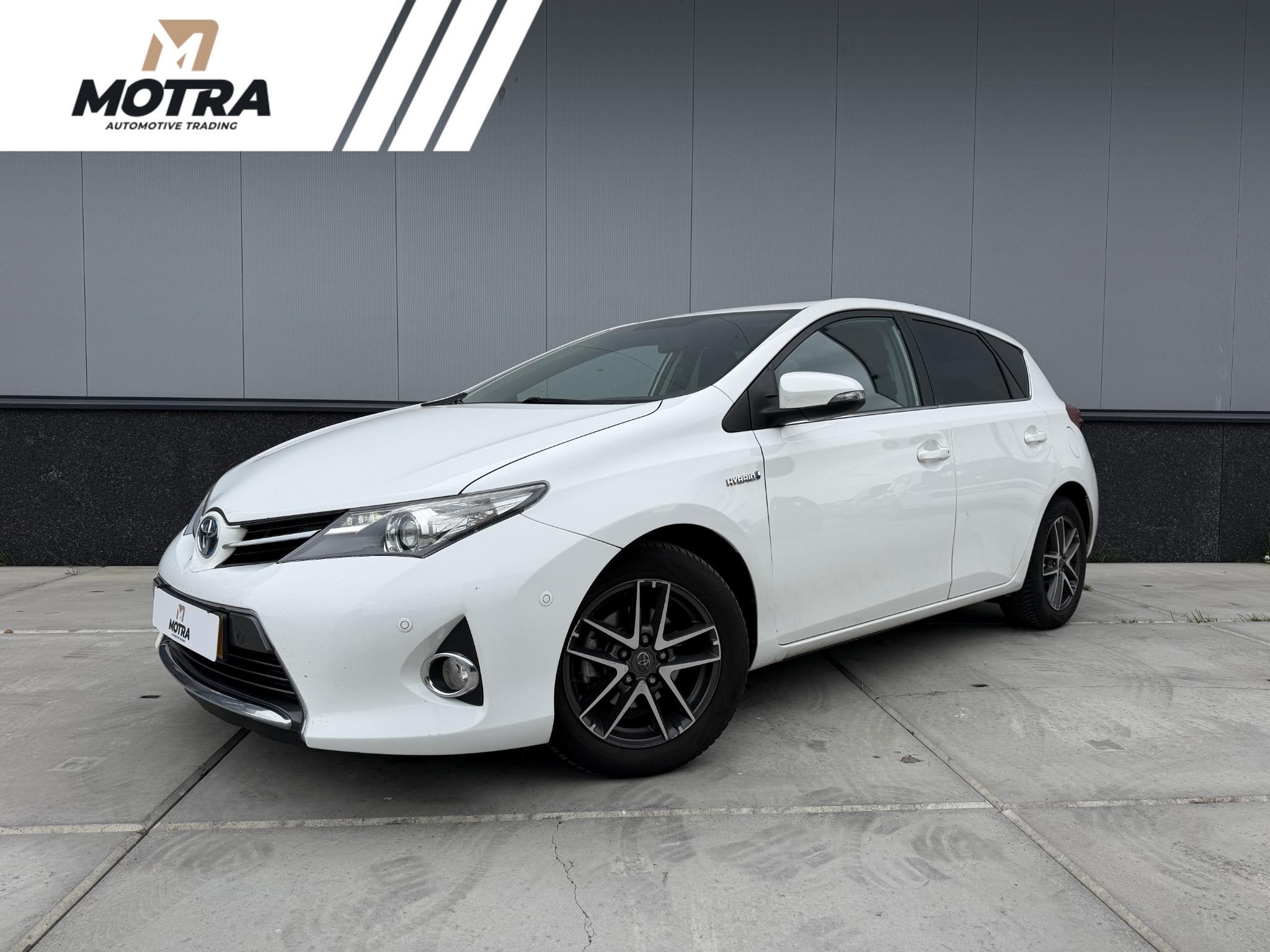 Toyota Auris 1.8 Hybrid Lease+ | MEENEEMPRIJS | Navi | PDC V, Auto's, Euro 5, Gebruikt, 4 cilinders, Wit