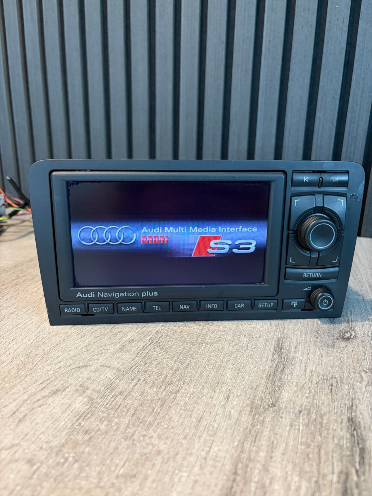 Navigatie RNS-E Radio AUDI A3 S3 RS3 8P 8P0035192Q, Ophalen of Verzenden, Zo goed als nieuw
