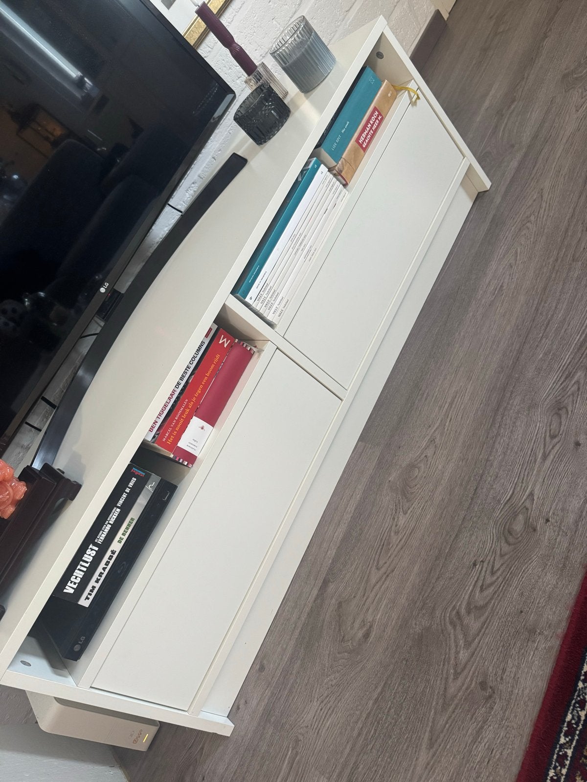 Ikea Besta TV meubel 120 x 39 cm, Ophalen, Gebruikt, 25 tot 50 cm, 100 tot 150 cm