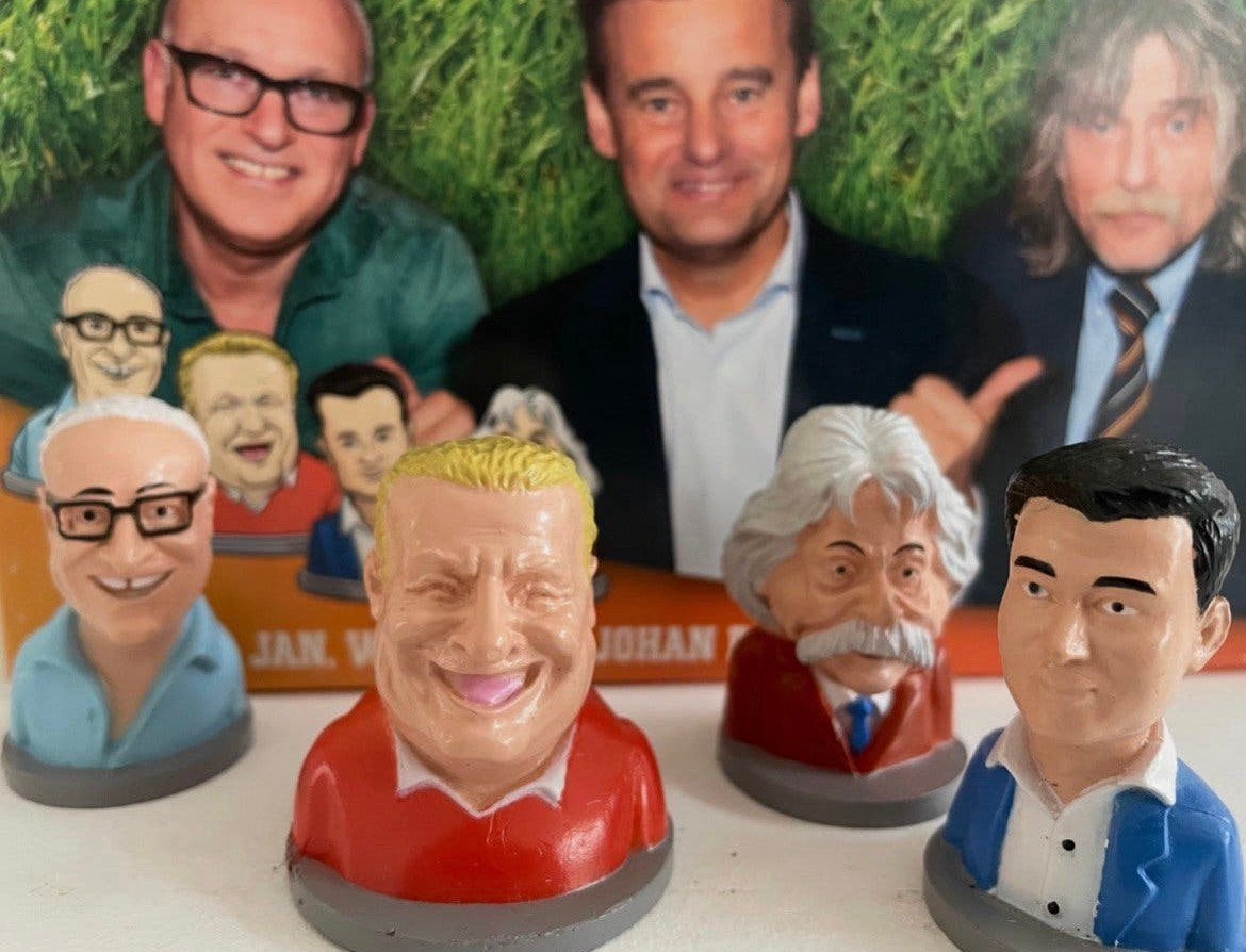 VI Vandaag Inside poppetjes René Johan Wilfred Jan, Ophalen of Verzenden, Nieuw, Mens