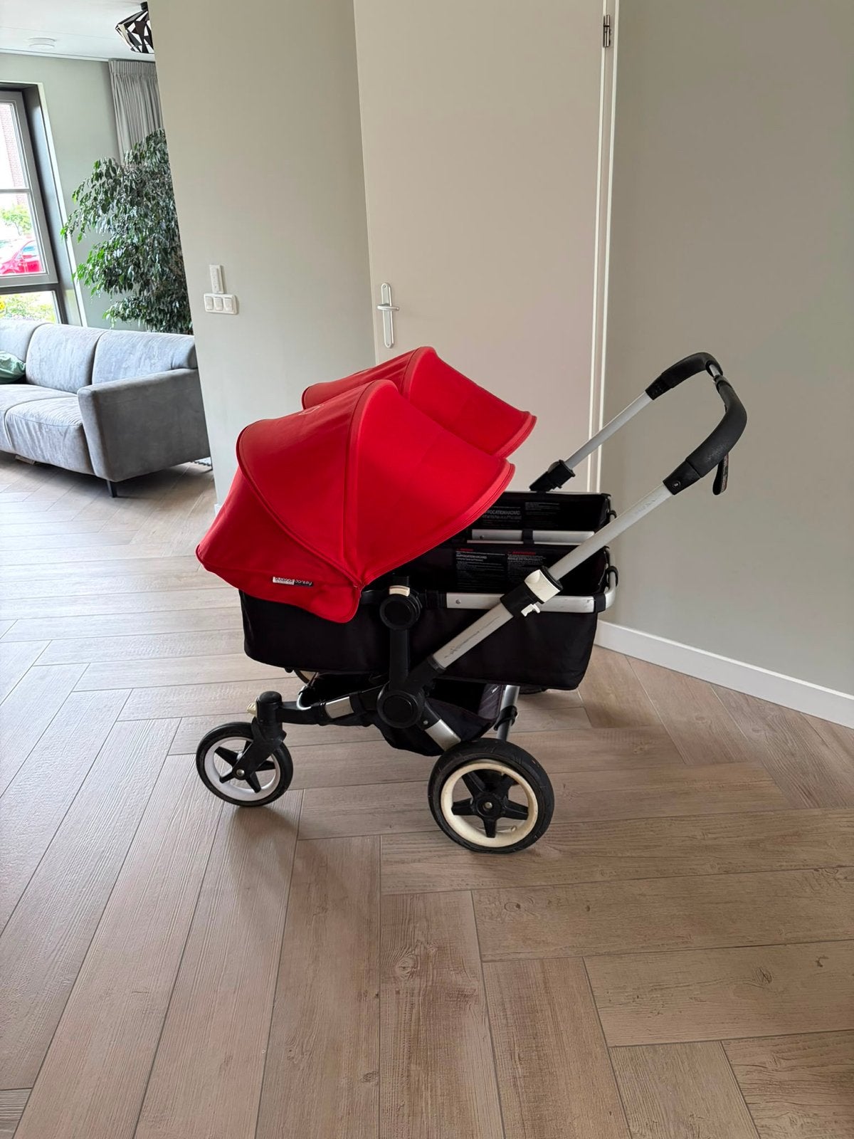 Bugaboo Donkey Twin - Tweeling kinderwagen (gebruikt), Kinderen en Baby's, Kinderwagens en Combinaties, Gebruikt, Ophalen, Kinderwagen